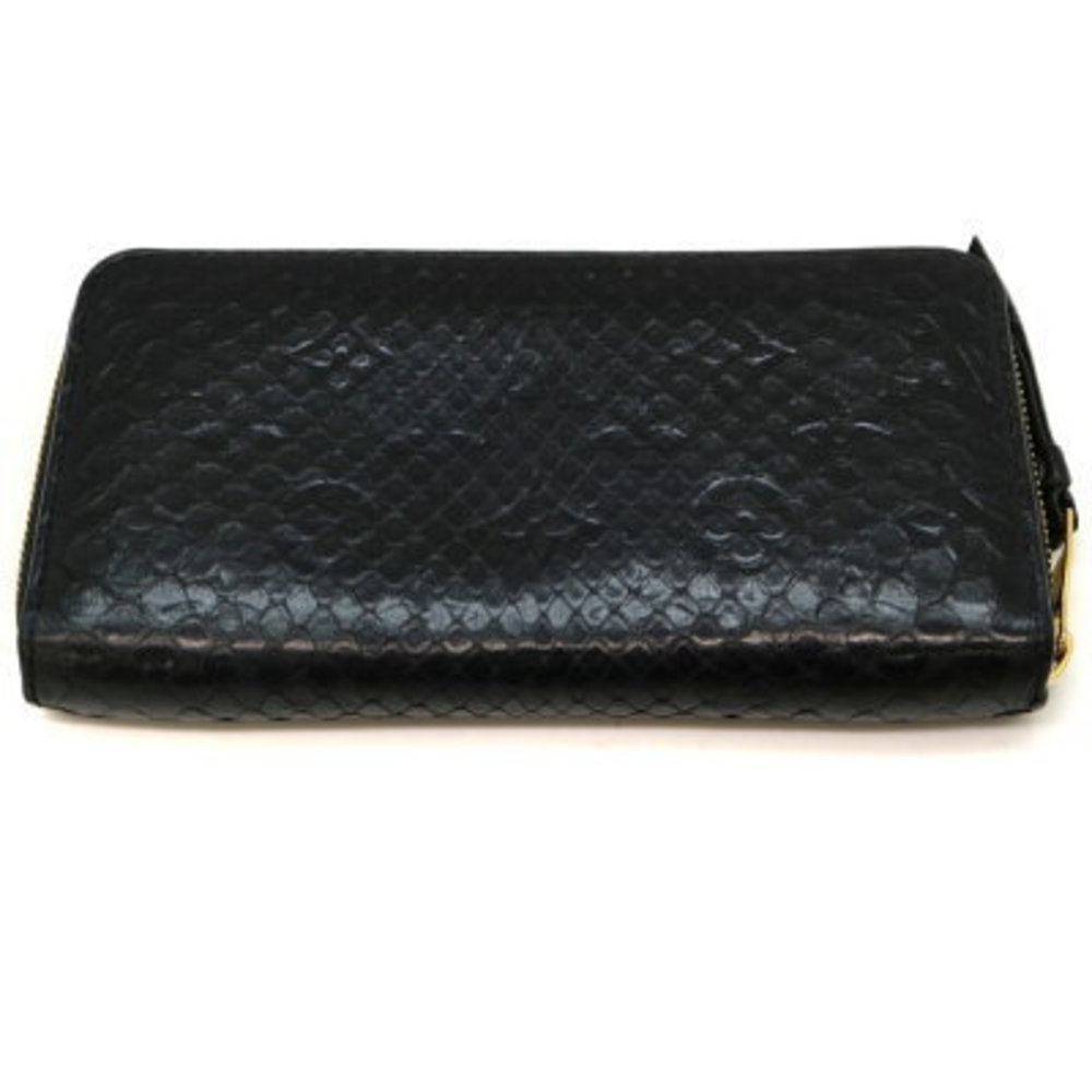 Louis Vuitton Zippy Wallet Zip Python Leather Exo… - image 2